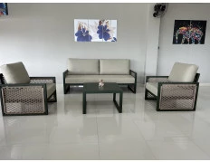 Conjunto de Sofá - Sofá e Duas Poltronas - Conjunto Icaraí 